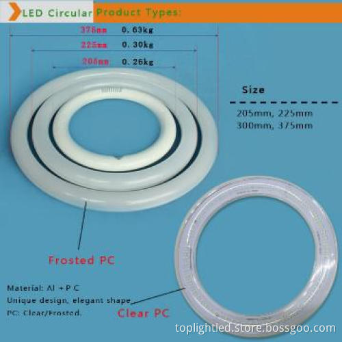 Pure White LED Circular Light 300mm 18W